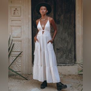 Aya Sacredwear boho multiway maxi dress